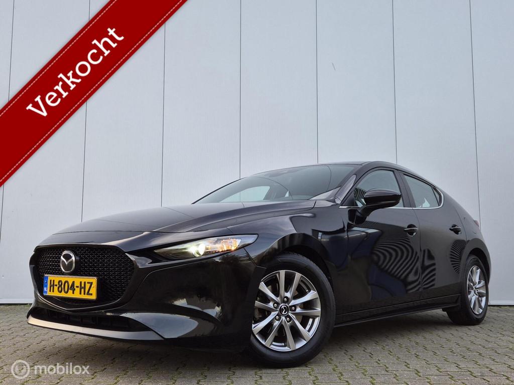 MAZDA 3 2.0 E-SKYACTIV-G M HYBRID 122 AUTOMAAT/LED/HEAD-UP/S, Auto's, Mazda, Bedrijf, ABS, Adaptive Cruise Control, Airbags, Airconditioning