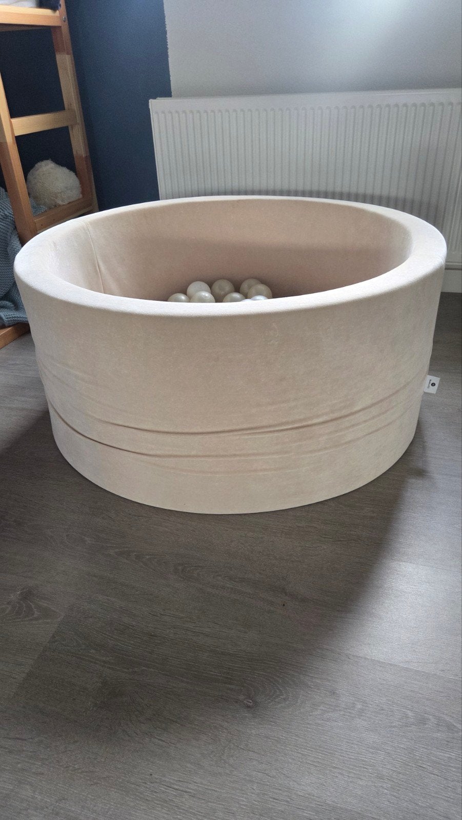 Moje ballenbak incl. ballen - zand, crème tinten, Ophalen, Gebruikt