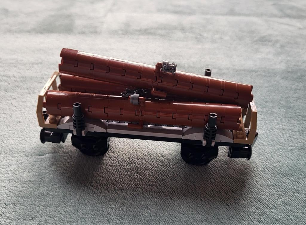Lego City boomstammen trein wagon (uit set 60198), Kinderen en Baby's, Speelgoed | Duplo en Lego, City, Lego, Ophalen of Verzenden