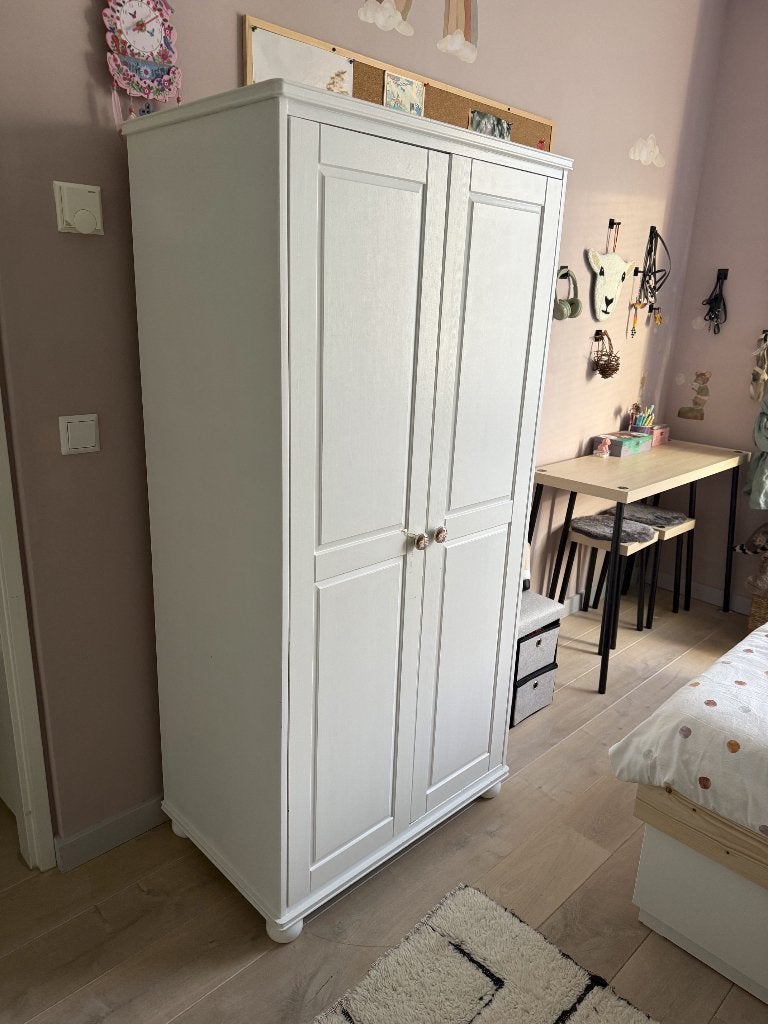 Witte kast  - 178 x 65 x 50 cm - Geschikt voor kinderkamer, Ophalen, 50 tot 100 cm, 25 tot 50 cm, Gebruikt