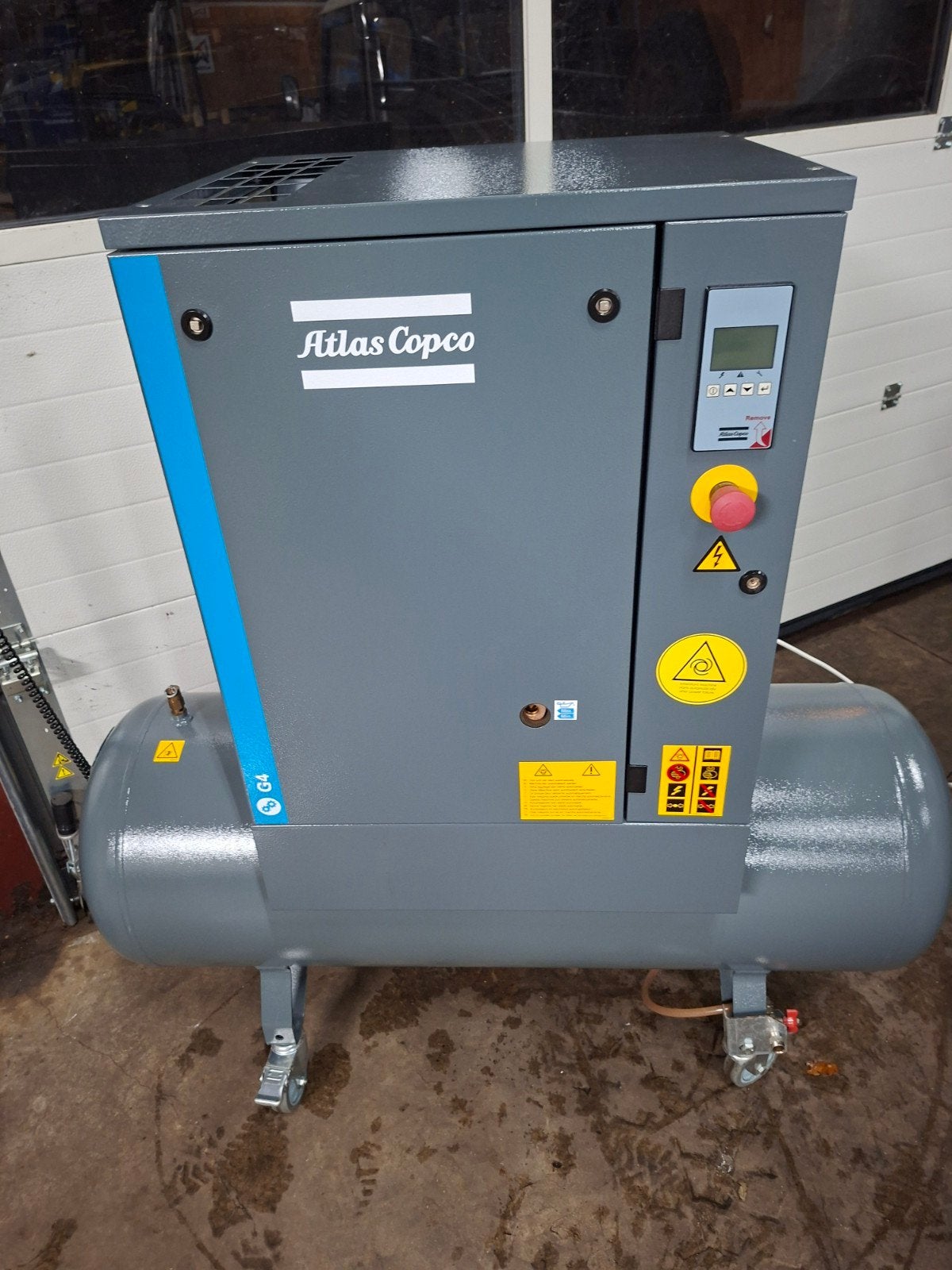 Atlas Copco GA 4 schroefcompressor, 100 liter of meer, Ophalen of Verzenden, 800 liter/min of meer