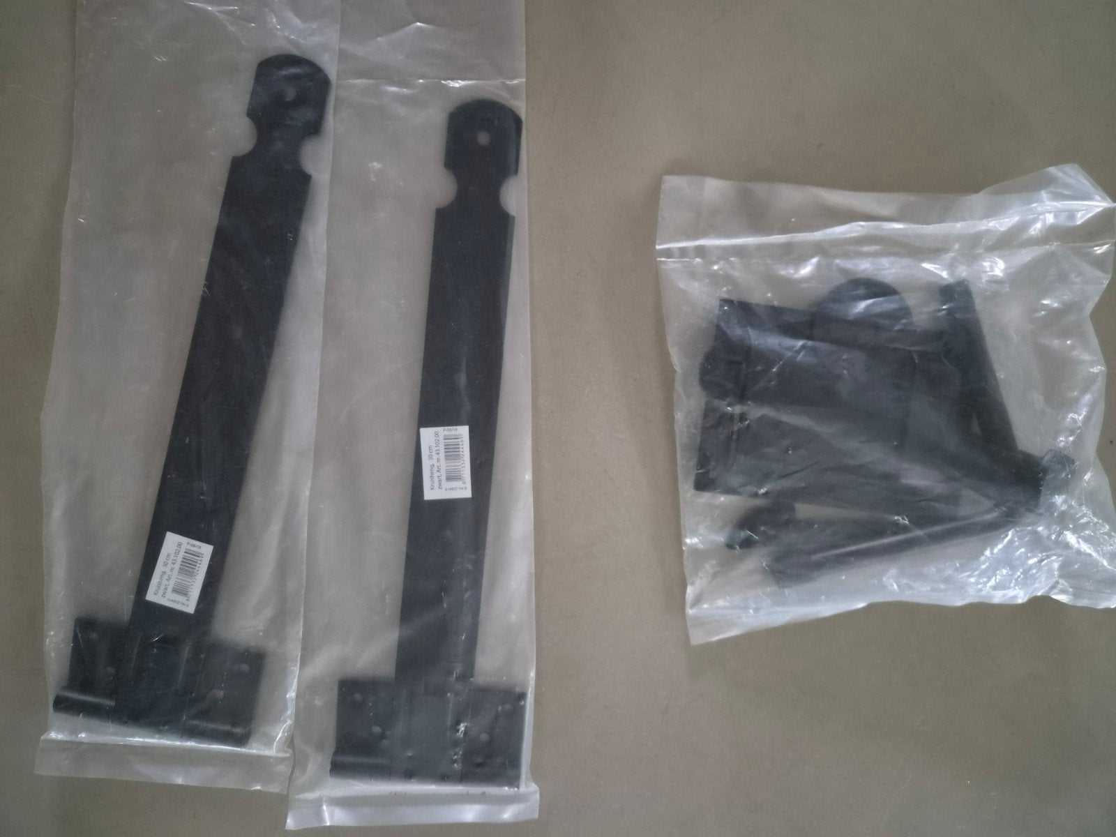 Kruisheng zwart 30 cm en Boerenklinkstel zwart, Ophalen of Verzenden, Nieuw, Overige typen, Overige merken