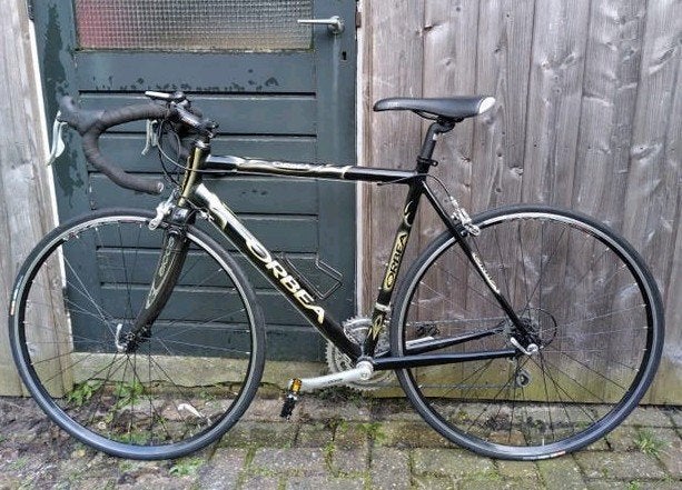 Orbea Mitis 2 racefiets - mt 52 Aluminium frame carbon vork, Gebruikt, Velgrem, Aluminium, 49 tot 53 cm