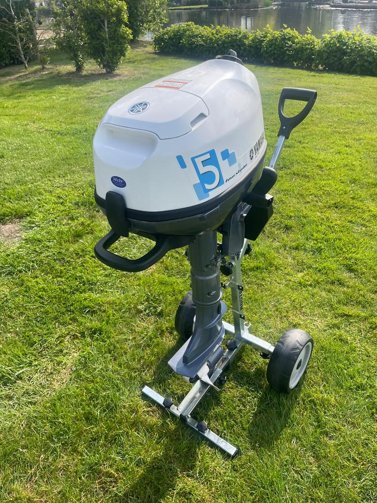 Yamaha 5 pk buitenboordmotor viertakt, Ophalen, Zo goed als nieuw, Motor en Techniek