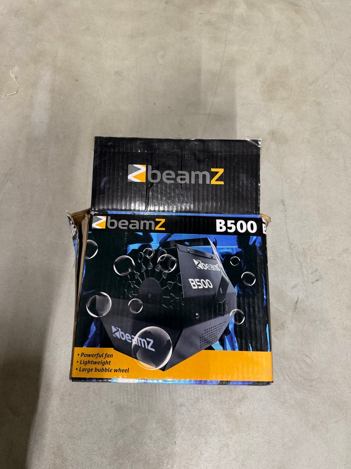 BeamZ B500 Bellenblaasmachine - Zo goed als nieuw, Ophalen, Zo goed als nieuw