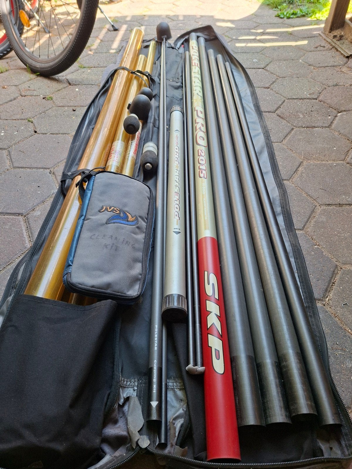 Complete vaste hengelset, Watersport en Boten, Hengelsport | Witvissen, Ophalen, Gebruikt, Vaste hengel
