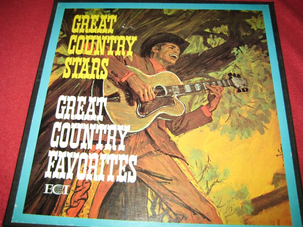 4 LPs, Great Country Songs, Great Country Favorites, Ophalen of Verzenden, Zo goed als nieuw, 12 inch