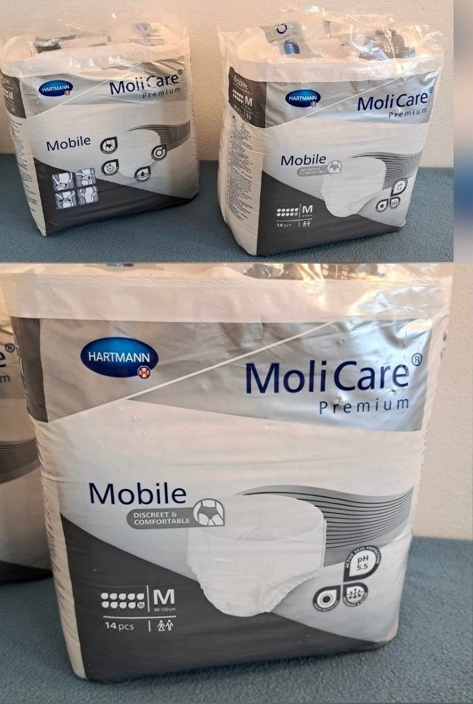 3- MoliCare Premium Mobile ( M ) 14 stuk druppels
DISCREET &, Ophalen of Verzenden