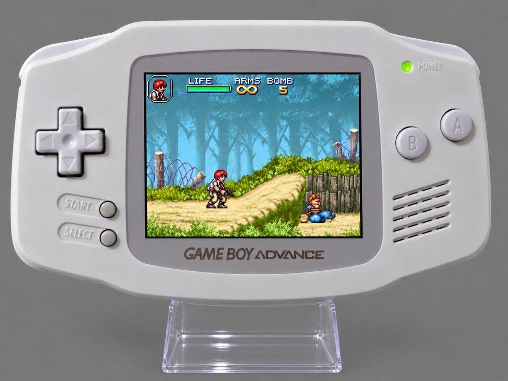 Game Boy Advance IPS mod USB-C– puur wit, Ophalen of Verzenden, Zo goed als nieuw, Game Boy Advance
