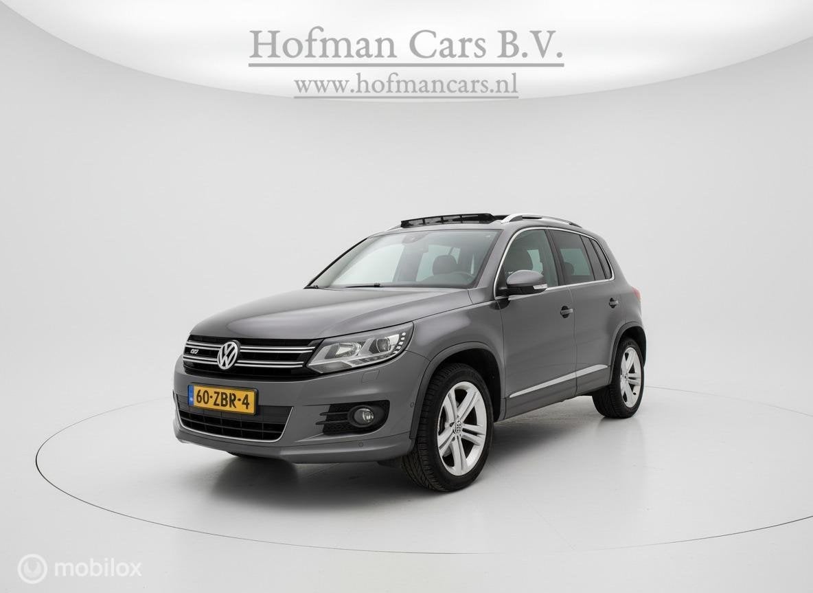 Volkswagen Tiguan 1.4 TSI Sport&Style R-Line Edition | 6-ver, Auto's, Voorwielaandrijving, Euro 5, Zwart, 4 cilinders