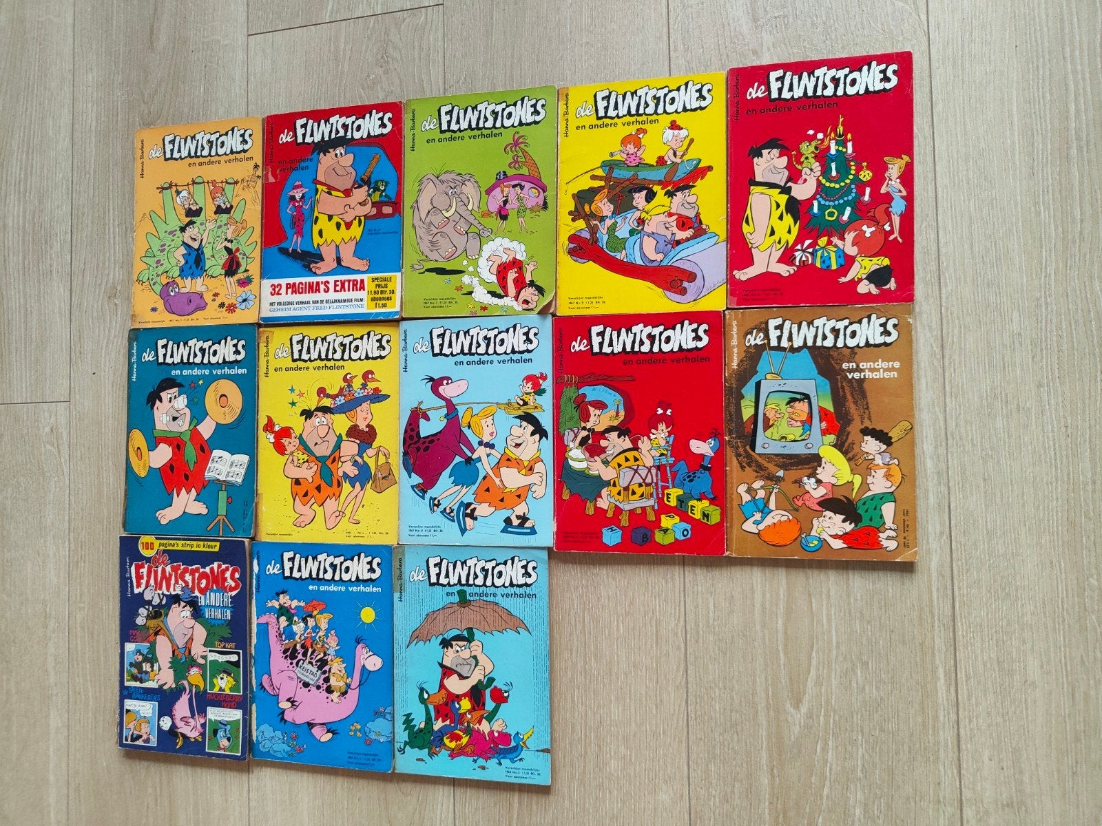 Flintstones Boeken jaren 60, Boeken, Strips | Comics, Meerdere comics, Ophalen of Verzenden, Gelezen, Europa
