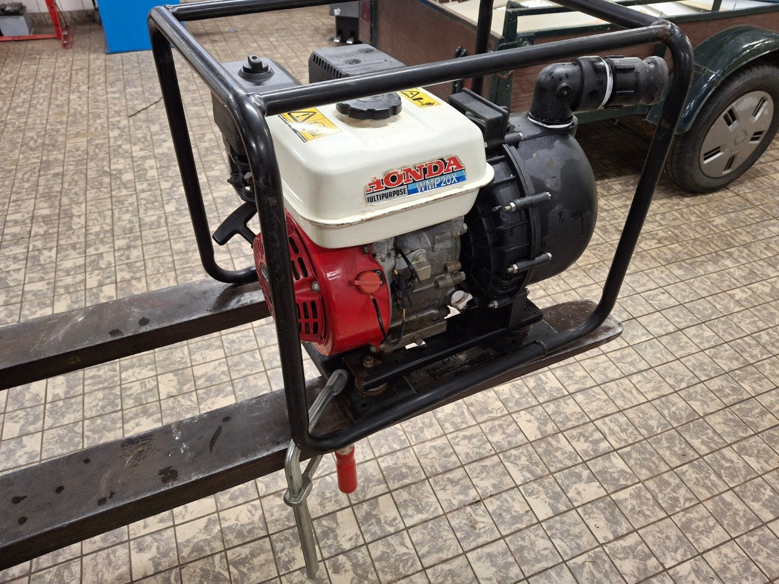 Honda WMP20X Waterpomp - Volledig nagekeken en onderhoud, Tuin en Terras, Waterpompen, Ophalen of Verzenden, Handmatig