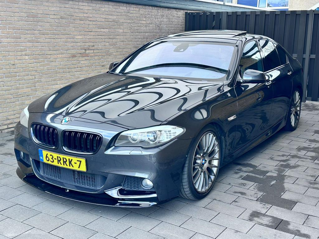 BMW 5-Serie 3.0 535i M VOL OPTIES, Auto's, BMW, Automaat, Achterwielaandrijving, 1675 kg, 2000 kg