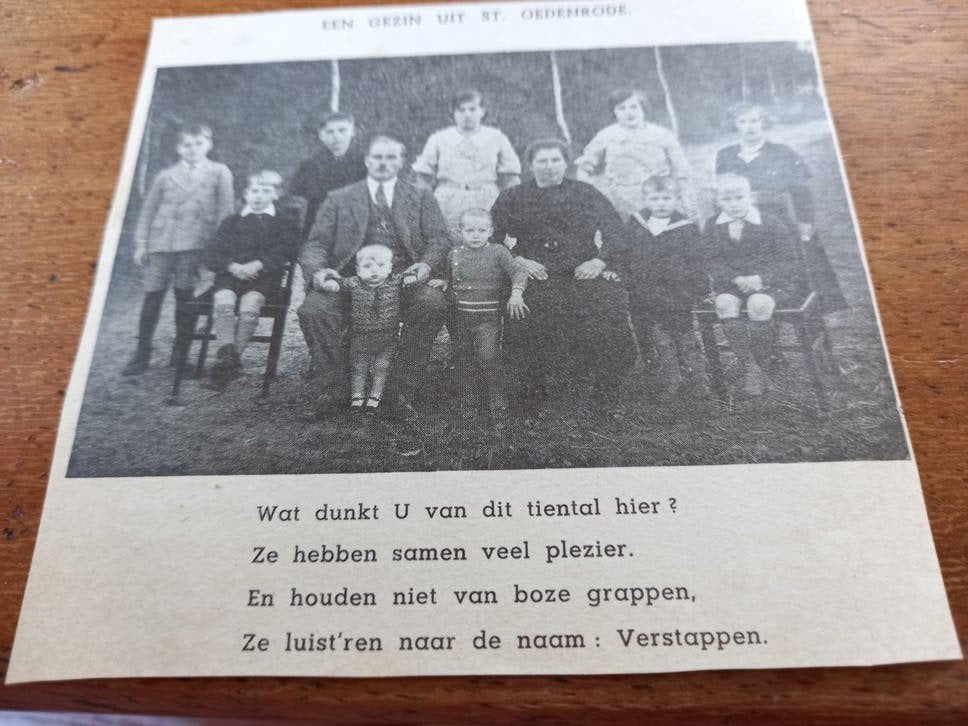 St. Oedenrode, Ophalen of Verzenden, 1920 tot 1940, Knipsel(s)