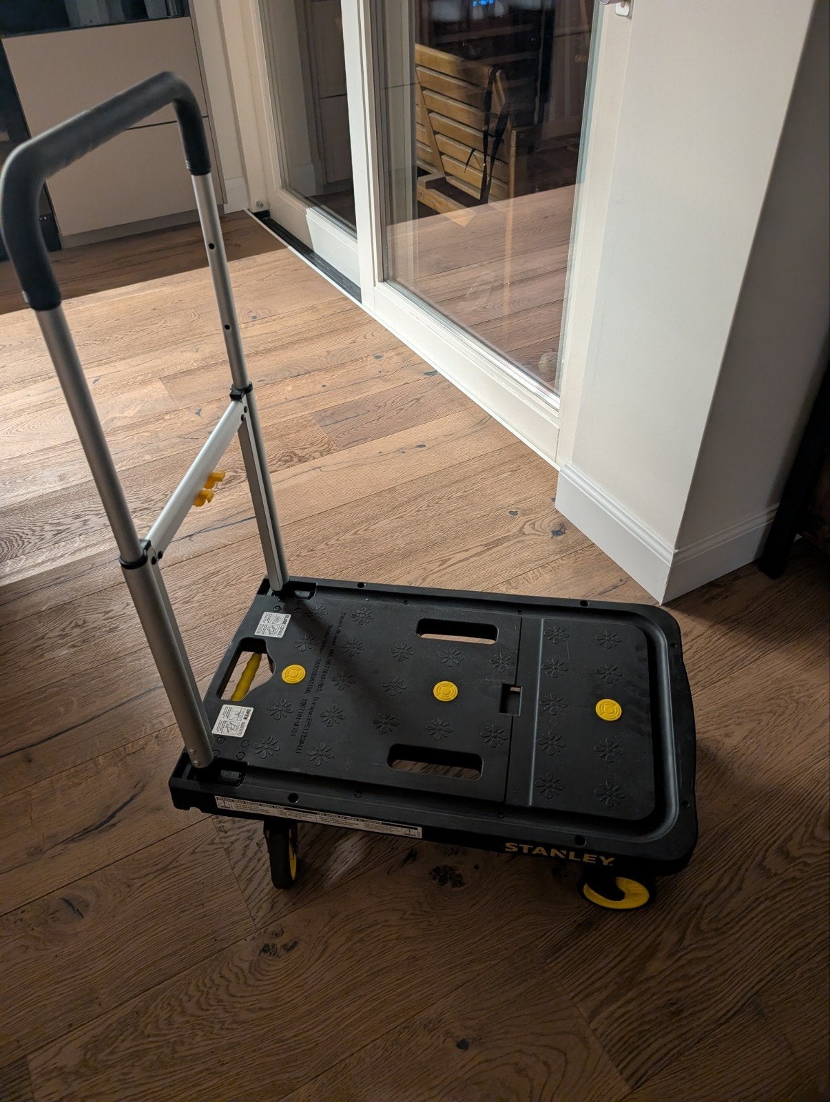 Stanley SXWT-PC517 Platform Trolley 120kg, Ophalen, Zo goed als nieuw, Transportkar