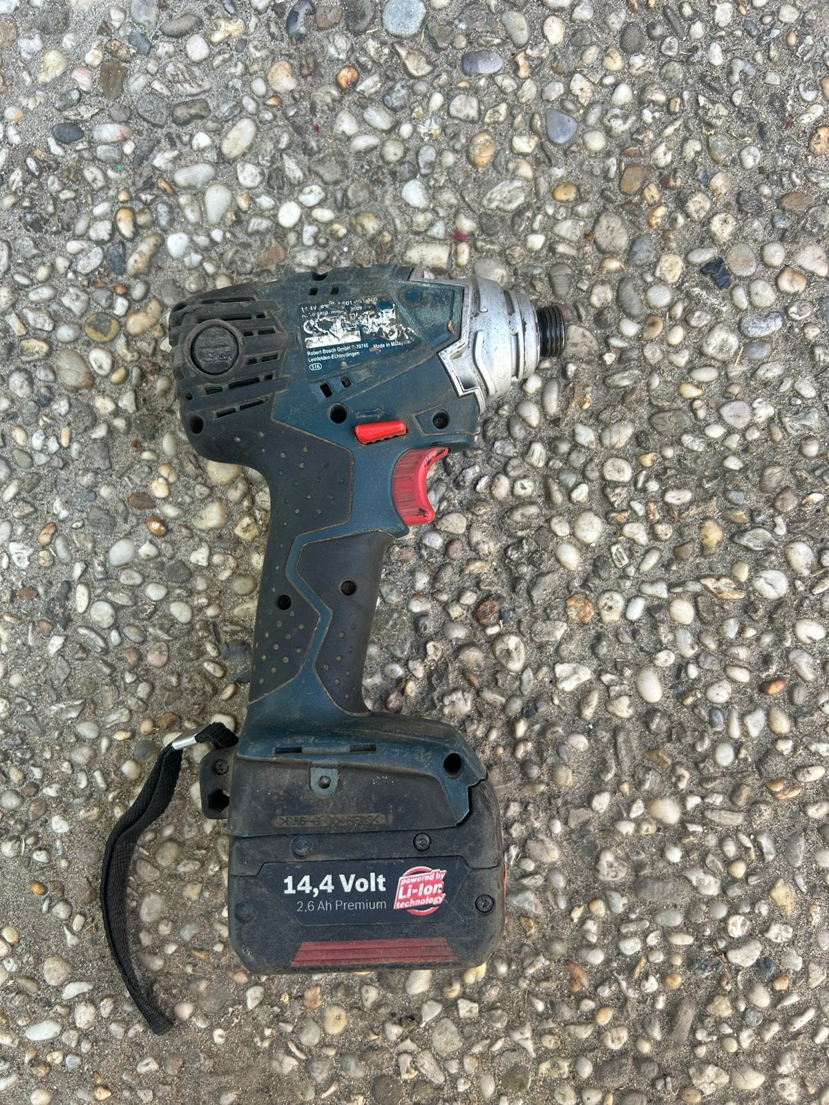 Bosch 14,4V slagschroevendraaier (zonder lader), Doe-het-zelf en Verbouw, Ophalen of Verzenden, Gebruikt, Boor- en Schroefmachine
