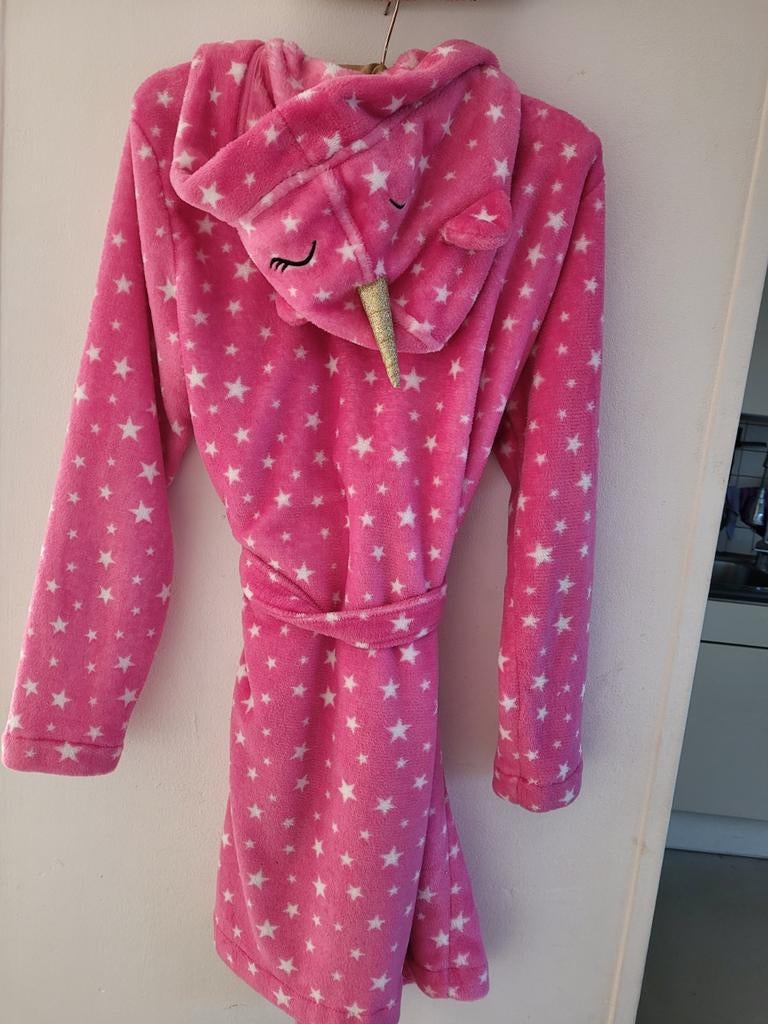 BADJAS EENHOORN ROZE ZACHT 158 164 zgan!, Kinderen en Baby's, Kinderkleding | Maat 158, Nacht- of Onderkleding, WE, Meisje, Ophalen of Verzenden
