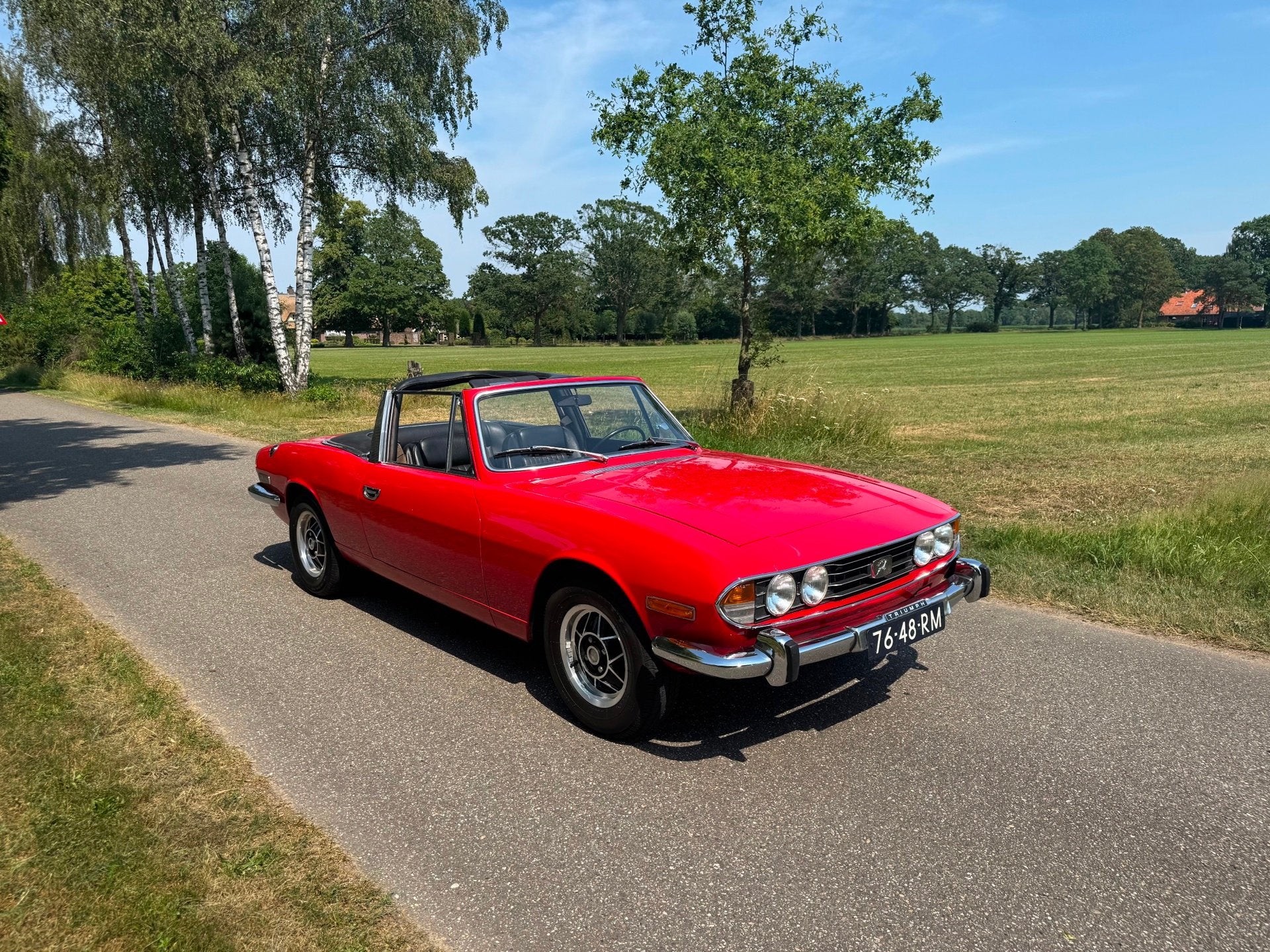 Triumph Stag MK II Convertible Automaat 3.5 V8 Origineel NL, foto 8