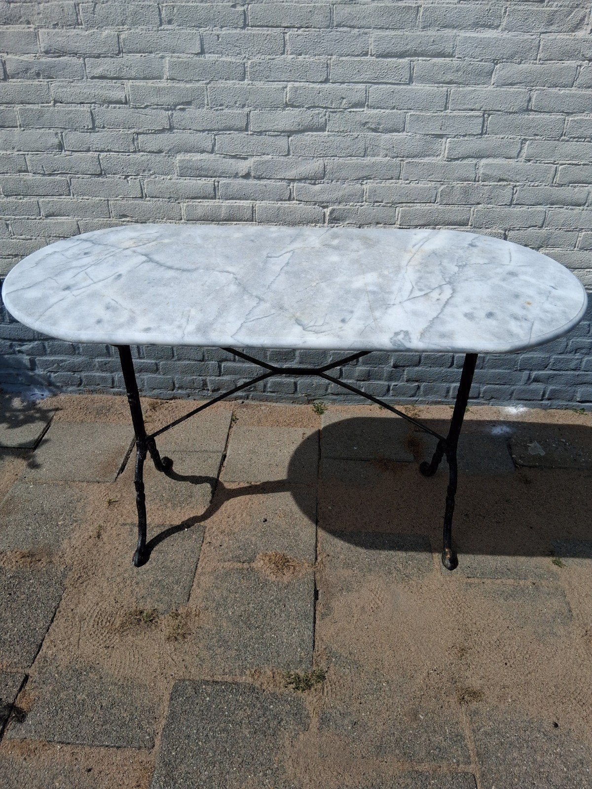 Tuintafel bistro, Tuin en Terras, Tuintafels, Ophalen, Rond, Metaal