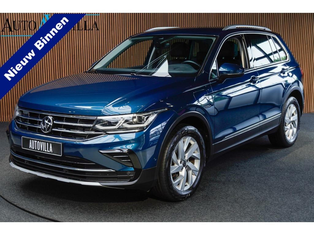 Volkswagen Tiguan 1.4 TSI eHybrid HUD Leer Navi 360 Memory, Auto's, Volkswagen, Bedrijf, Te koop, Tiguan, 360° camera, 4x4, ABS