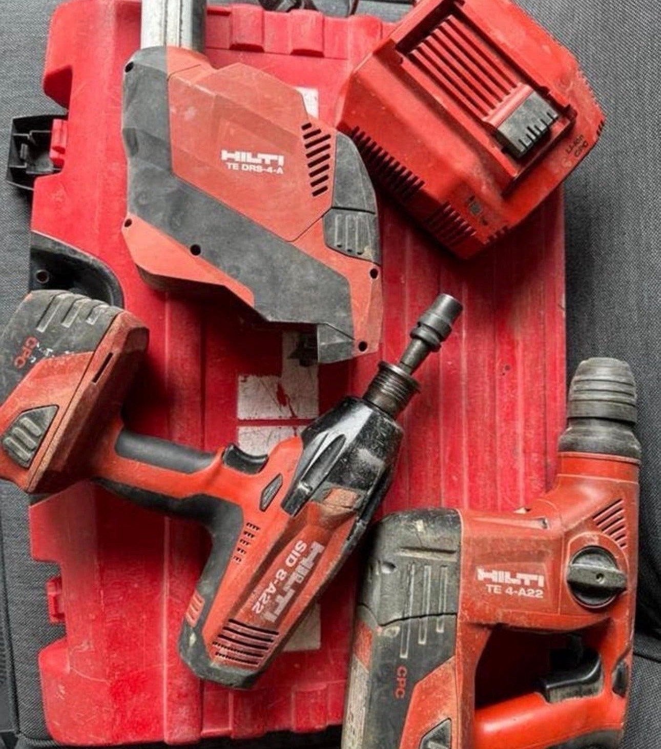 Complete Hilti Accugereedschap Set: Slagschroef en boor, Doe-het-zelf en Verbouw, Ophalen of Verzenden, Boor- en Schroefmachine
