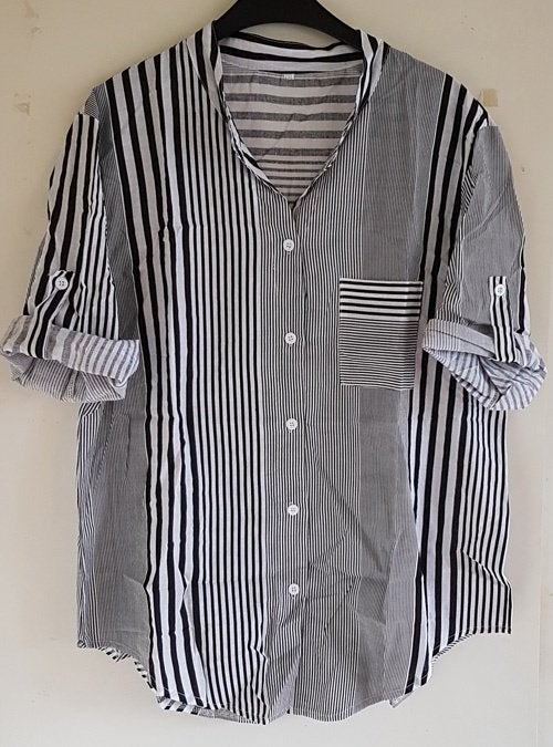 Blouse zwart/wit maat 2X / XXL *NIEUW* a, Kleding | Dames, Ophalen of Verzenden, Nieuw, Maat 46/48 (XL) of groter, Wit
