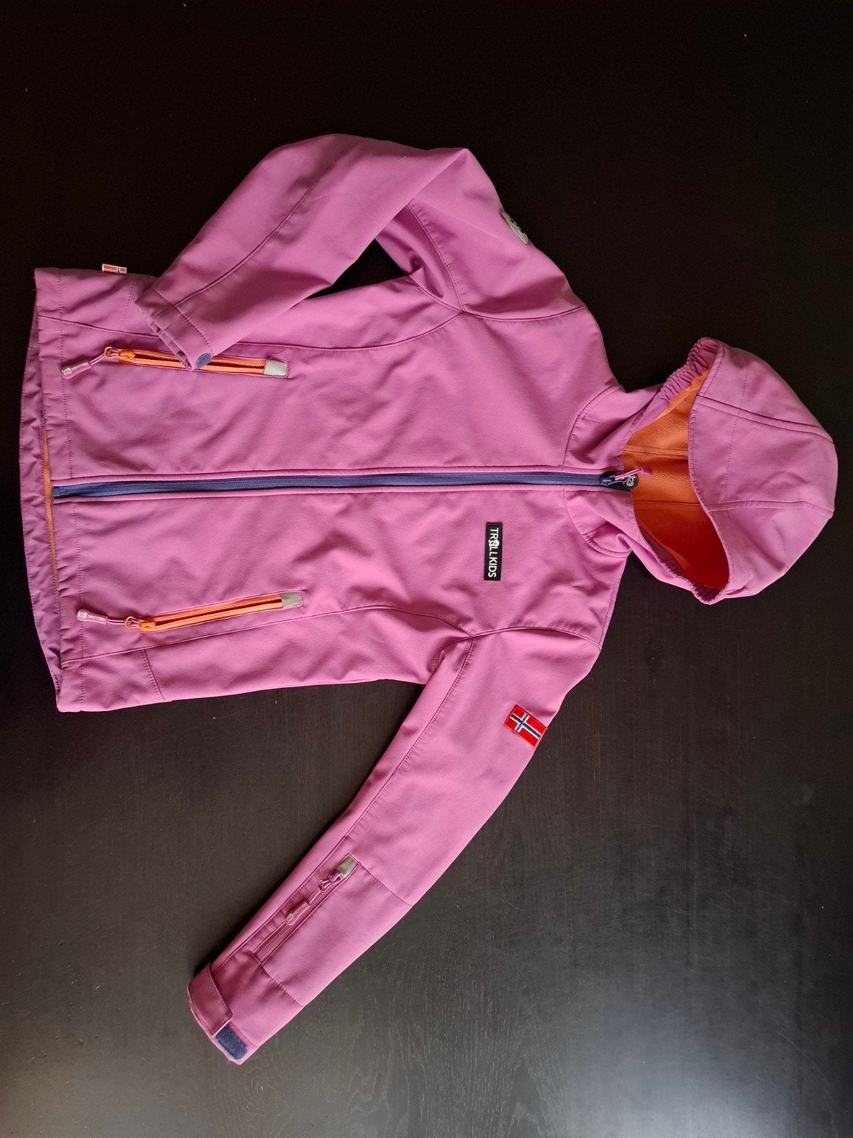 Trollkids Softshell Jas Maat 152 - Goede Staat, Ophalen of Verzenden, Gebruikt, Trollkids, Meisje