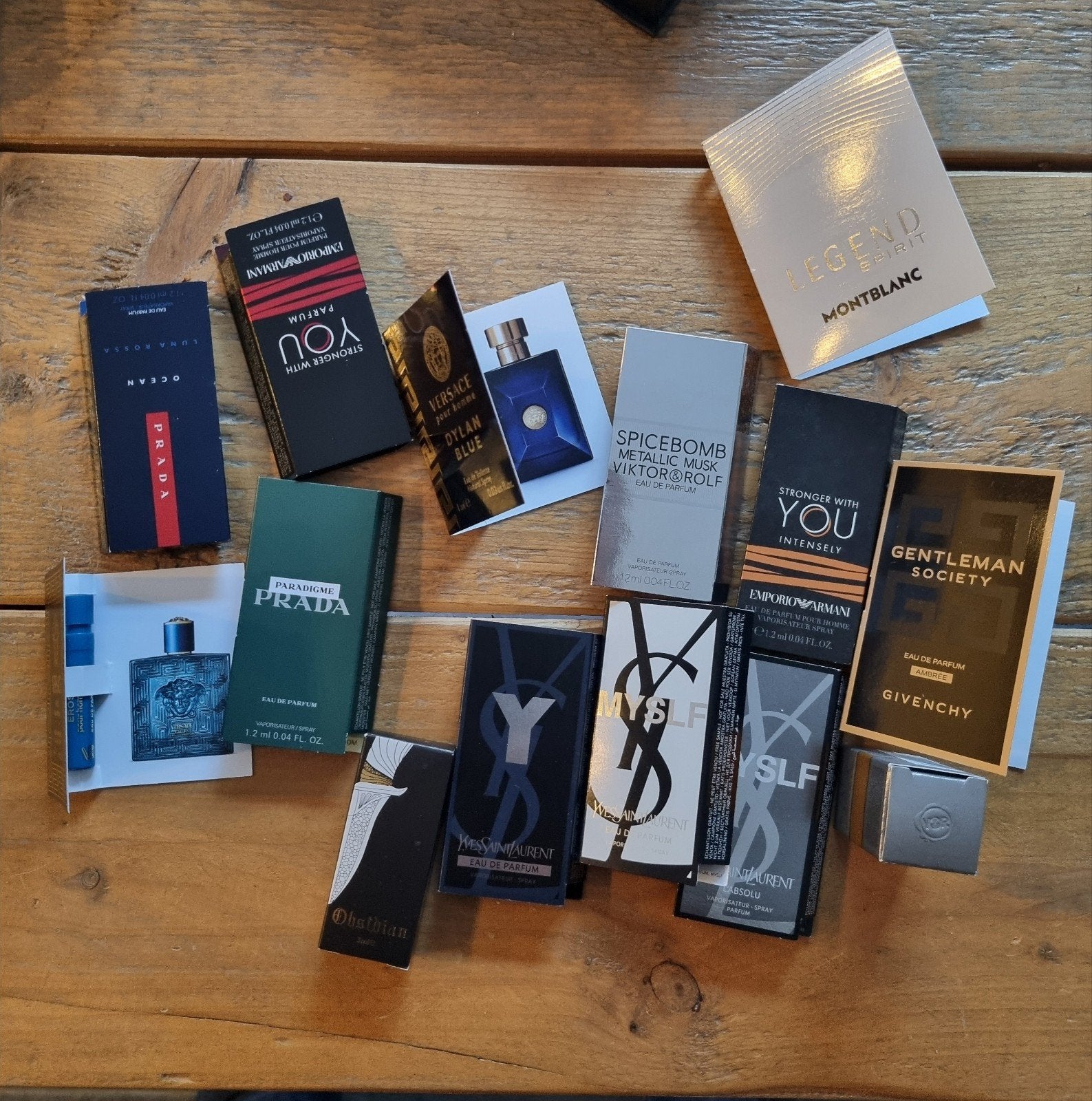 14 Heren parfum testers, Ophalen of Verzenden, Gebruikt