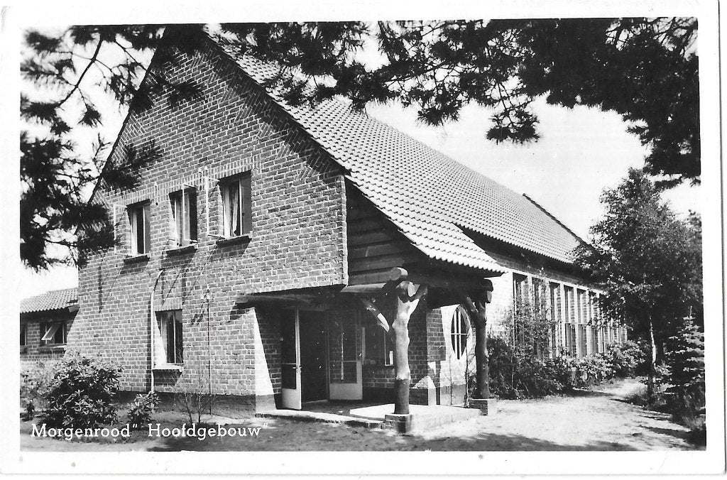 AK Oisterwijk - Morgenrood, Hoofdgebouw, Verzenden, 1940 tot 1960, Gelopen, Noord-Brabant