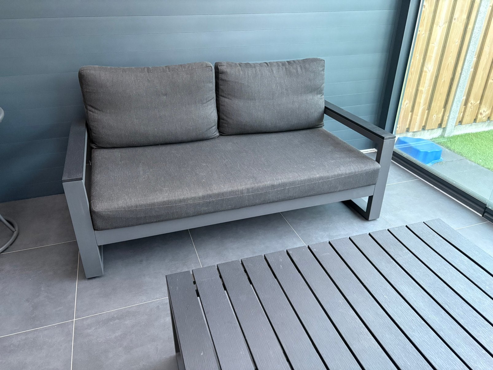 Life outdoor living - Loungeset, Tuin en Terras, 2 zitplaatsen, Aluminium, Ophalen of Verzenden, Zo goed als nieuw