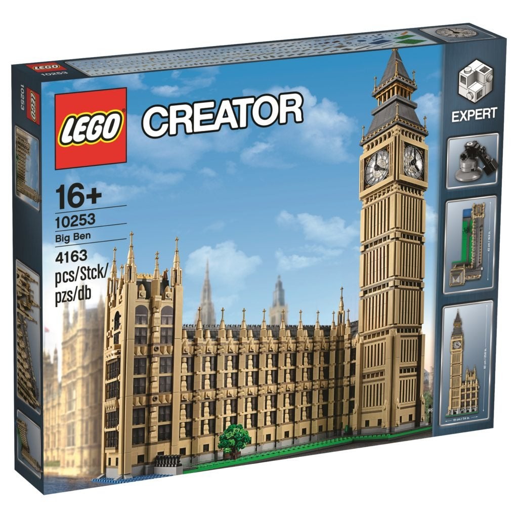 Lego Expert 10253 Big Ben NIEUW, Lego, Ideas@support.lego.com, Lego, Nieuw