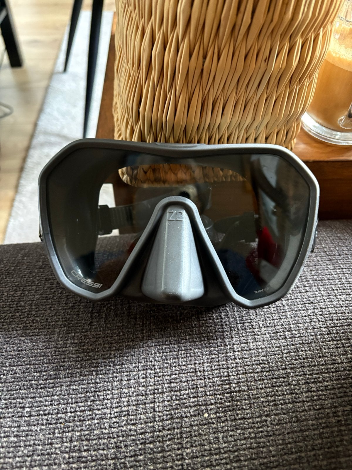 Cressi Z2 Frameless duikbril - Nieuwstaat, Ophalen, Nieuw, Duikbril of Snorkel