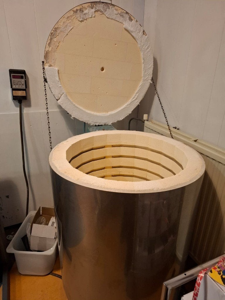 keramiek oven, Ophalen, Gebruikt