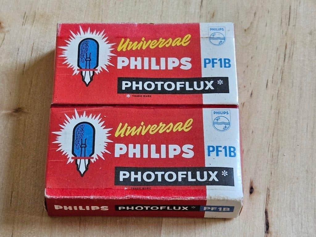Philips Photoflux PF1B flitslampen Vintage, Philips, Voor analoge fotografie, Nieuw, Ophalen of Verzenden