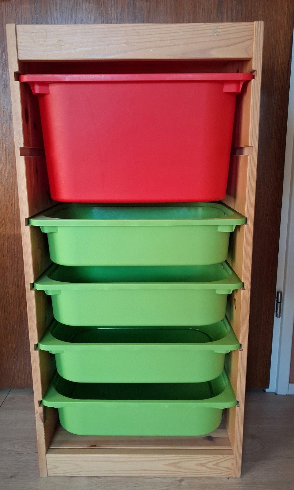 Trofast ikea kastje, Huis en Inrichting, Kasten | Ladekasten, Ophalen, 50 tot 100 cm, Zo goed als nieuw, Minder dan 100 cm
