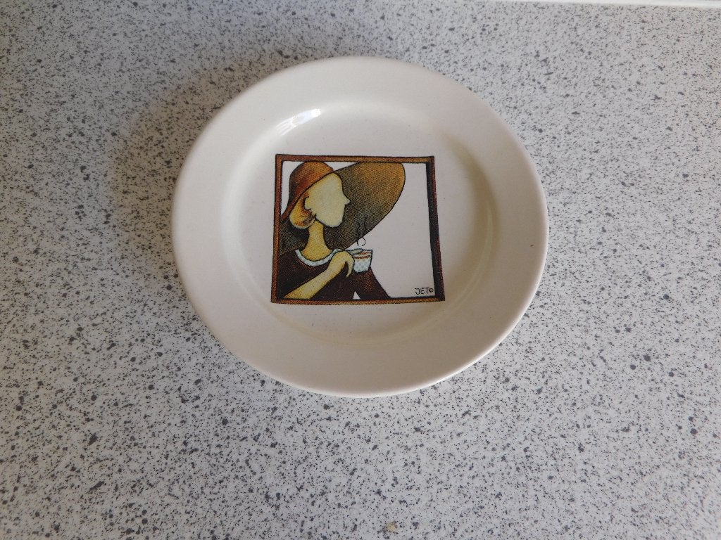 Bord Timeless Taste JET by ter Steege, Ophalen of Verzenden, Zo goed als nieuw, Bord(en), Overige stijlen