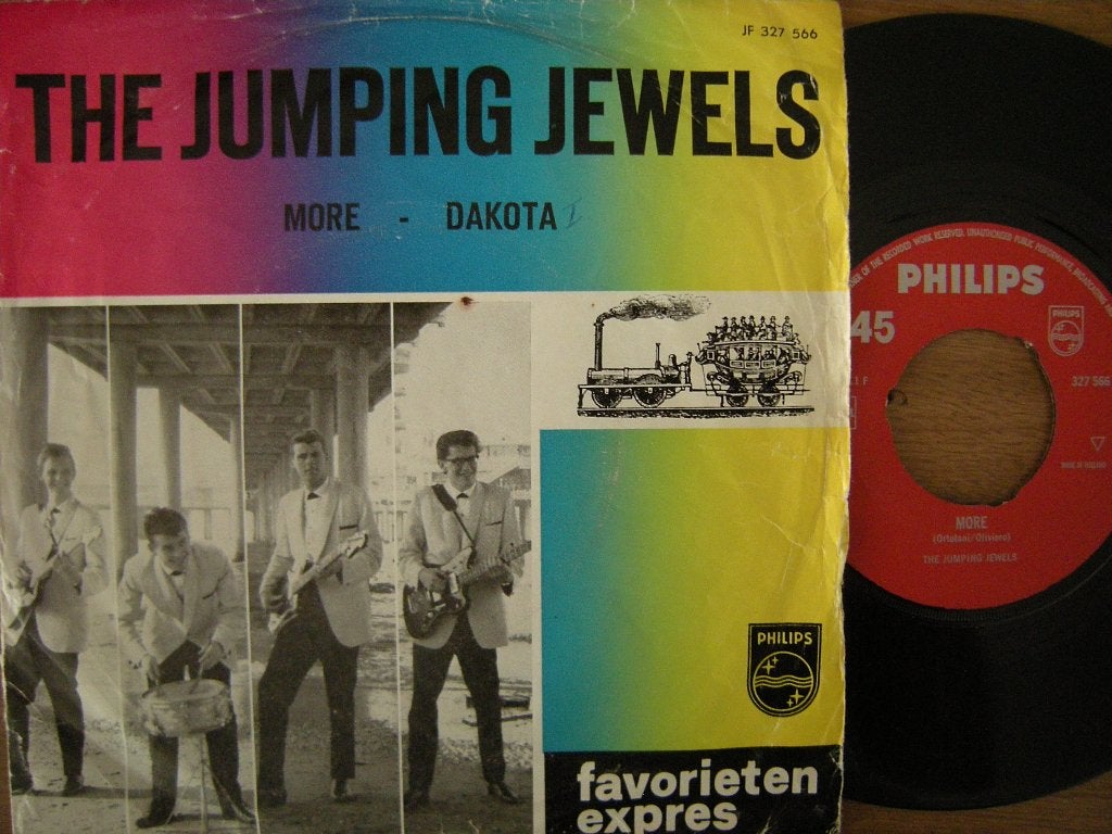 The Jumping Jewels (More) Favorieten Expres, Cd's en Dvd's, Vinyl Singles, Gebruikt, 7 inch, Ophalen of Verzenden, Pop