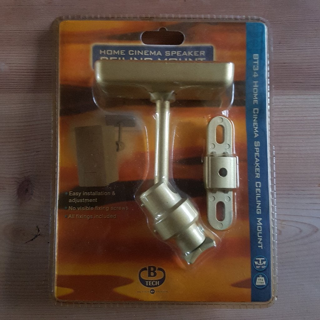 Speaker beugel BT34 Nieuw in verpakking Tot 5kg, Audio, Tv en Foto, Luidsprekers, Overige merken, Overige typen, Nieuw, Ophalen of Verzenden