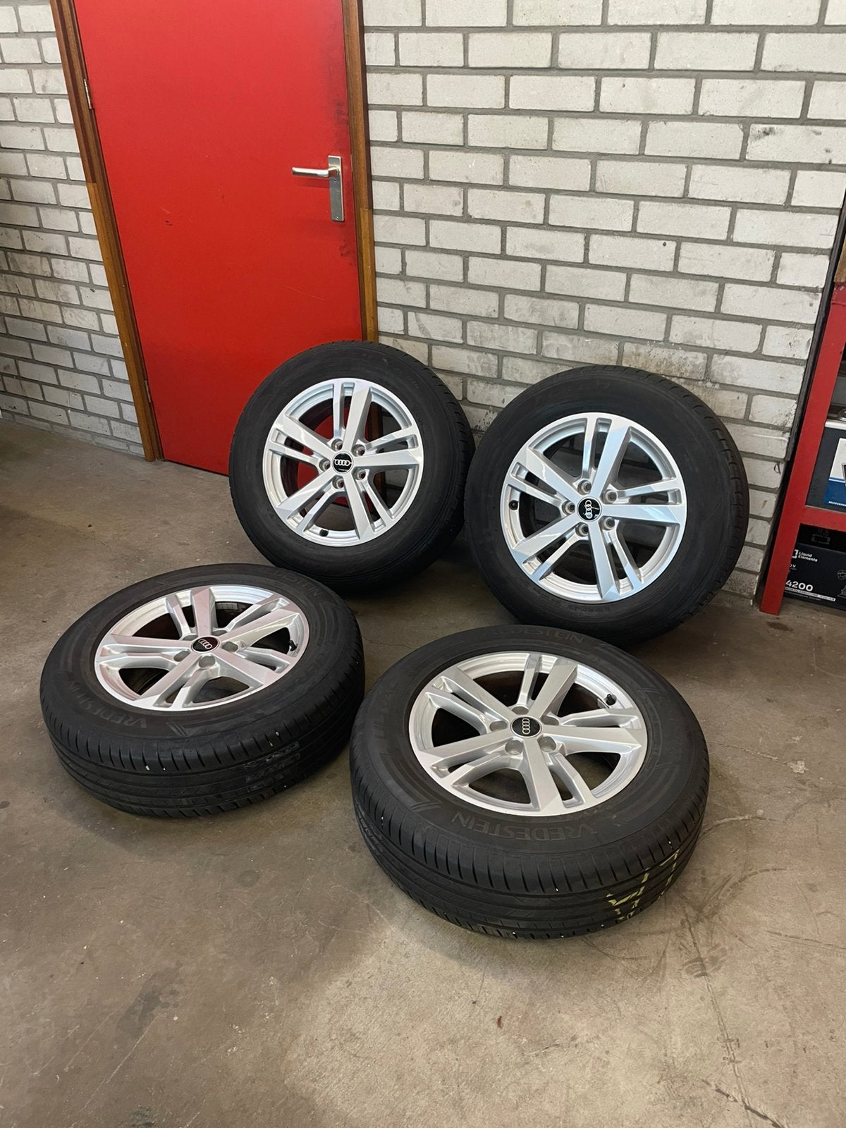 Originele audi 17” velgen, Auto-onderdelen, Ophalen, Banden en Velgen, 17 inch, Zomerbanden