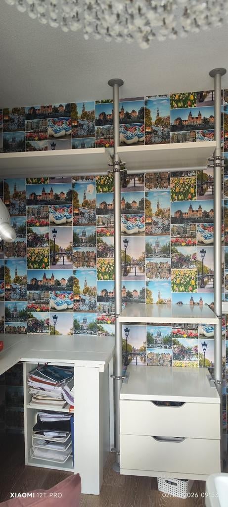 Ikea ELVARLI kleding opbersysteem compleet en Felixibel, Ophalen of Verzenden