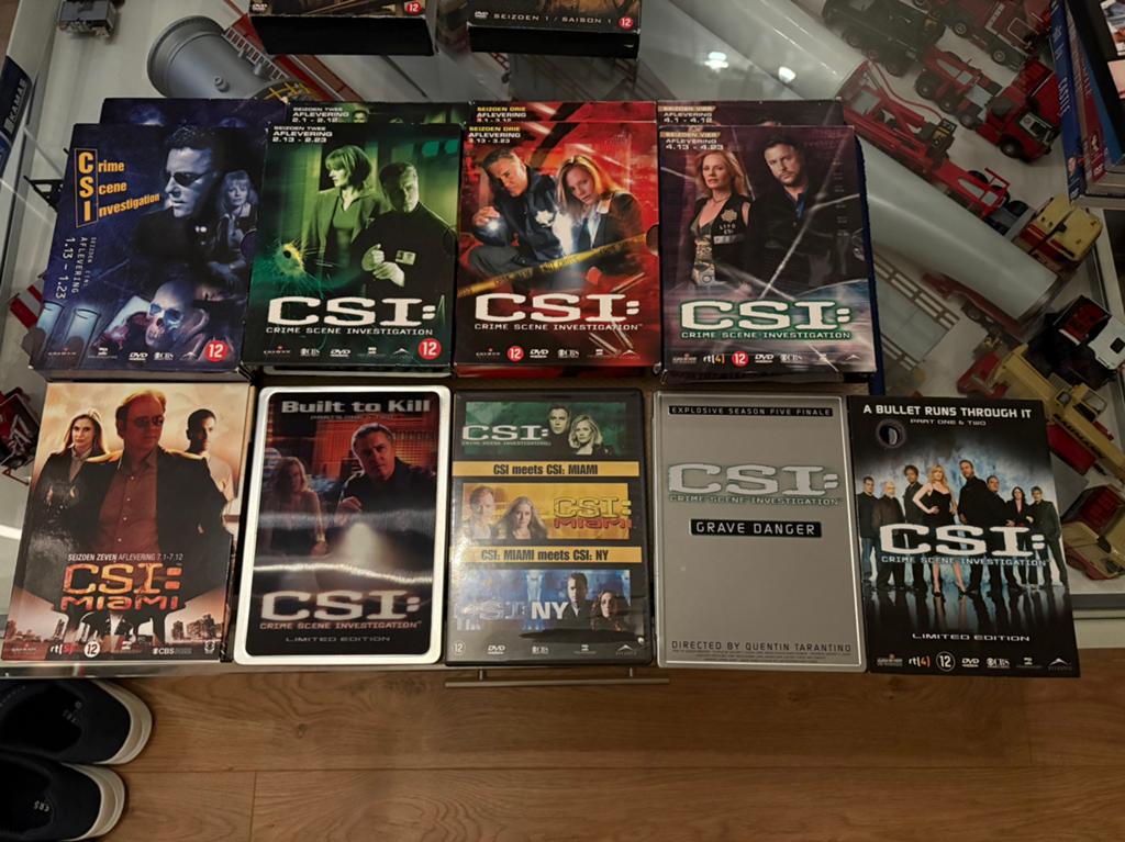 Dvd serie CSI, Vanaf 12 jaar, Ophalen of Verzenden, Zo goed als nieuw, Actie en Avontuur