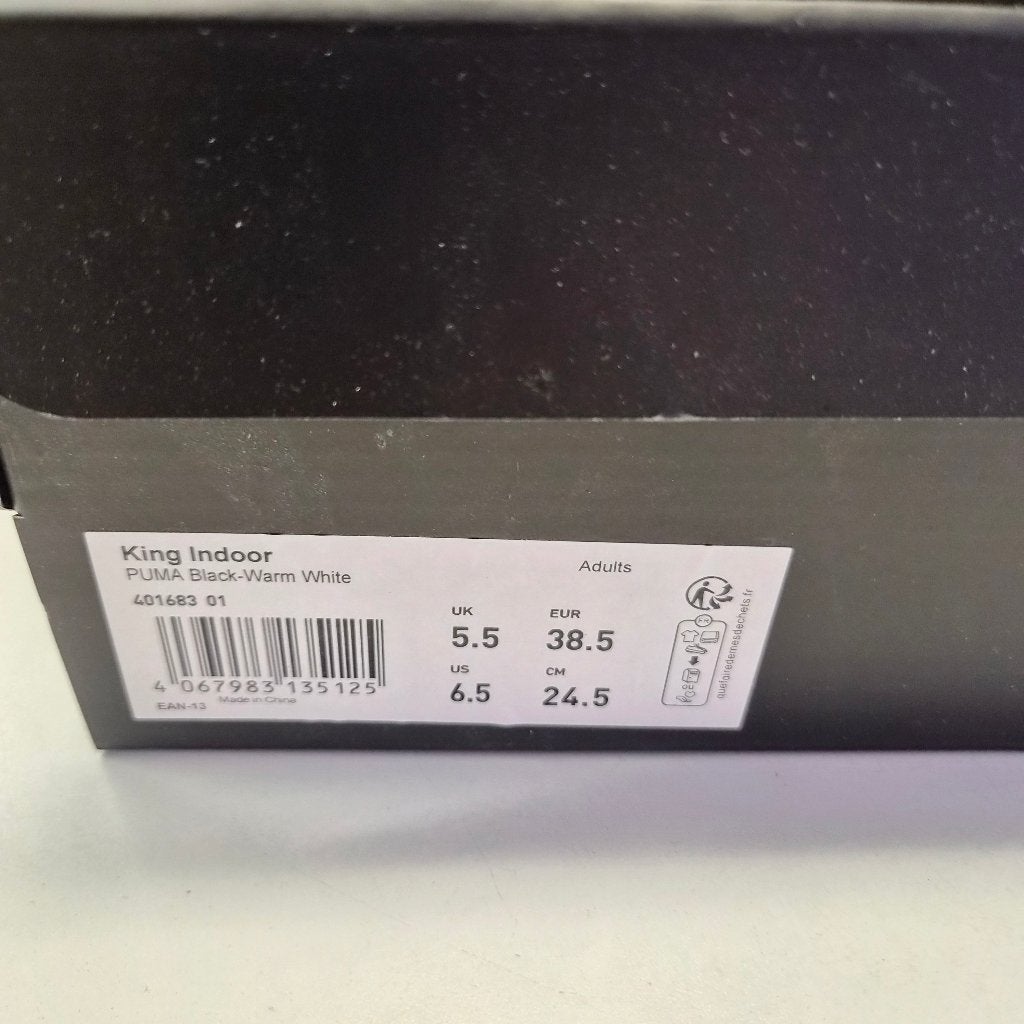Puma King indoor voetbal schoenen 38.5 leer nieuw nr 51578, Puma SE, Puma, Nieuw, Puma Way 1, 91074 Herzogenaurach, Germany