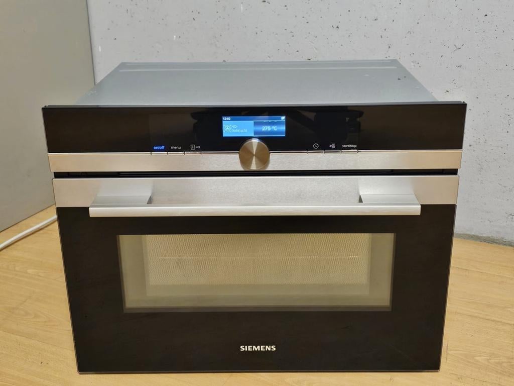 Luxe Siemens inbouw combi magnetron/combi/oven, Ophalen, Zo goed als nieuw