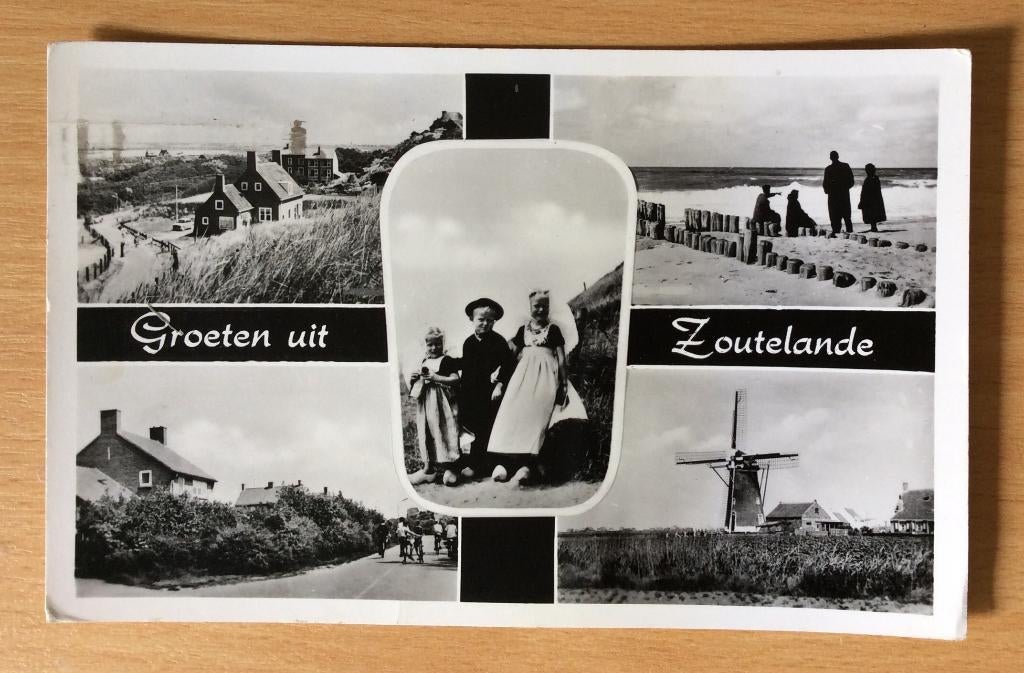 Zoutelande, groeten uit, Verzamelen, Ophalen of Verzenden, 1960 tot 1980, Gelopen, Zeeland