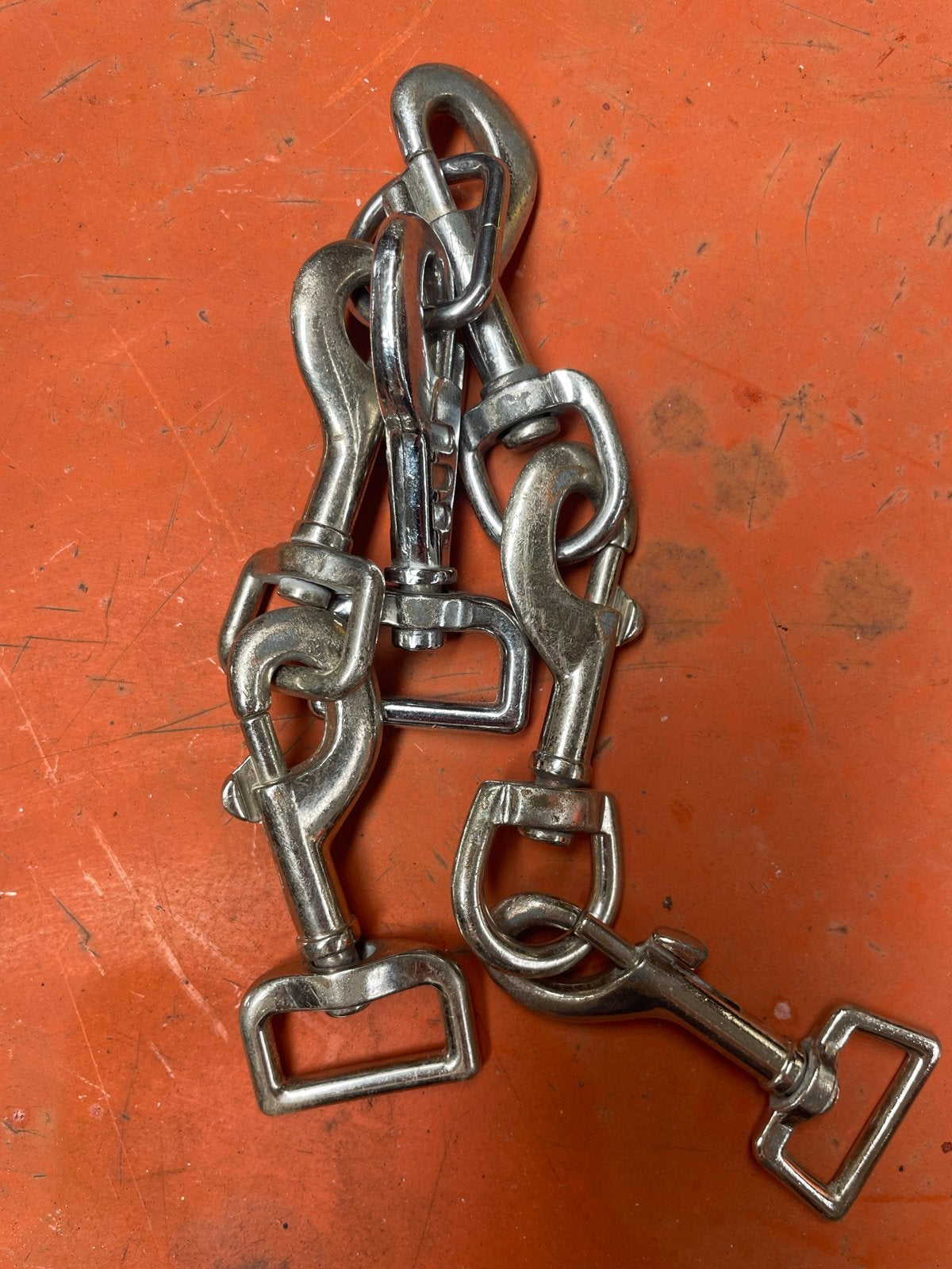 metalen musketonhaken paniekhaken of draaibare musketons, Ophalen of Verzenden