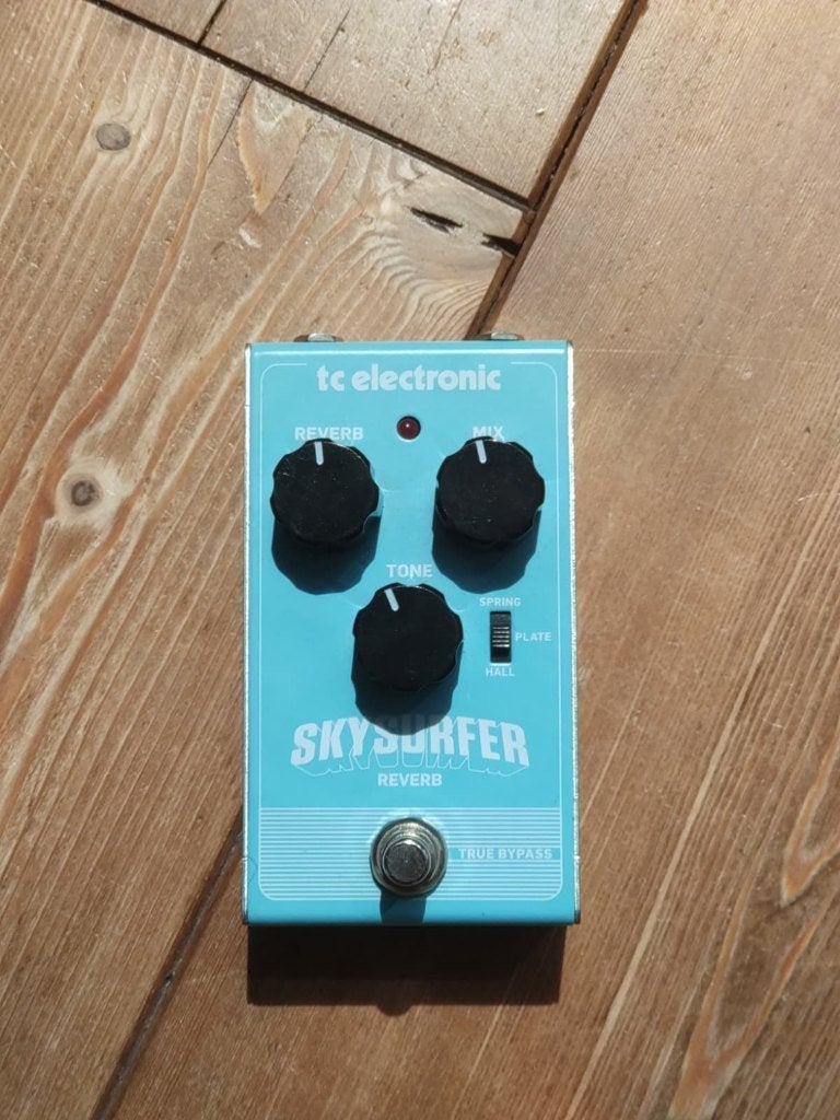 TC electronic SkySurfer reverb pedaal, Muziek en Instrumenten, Effecten, Verzenden, Gebruikt, Reverb