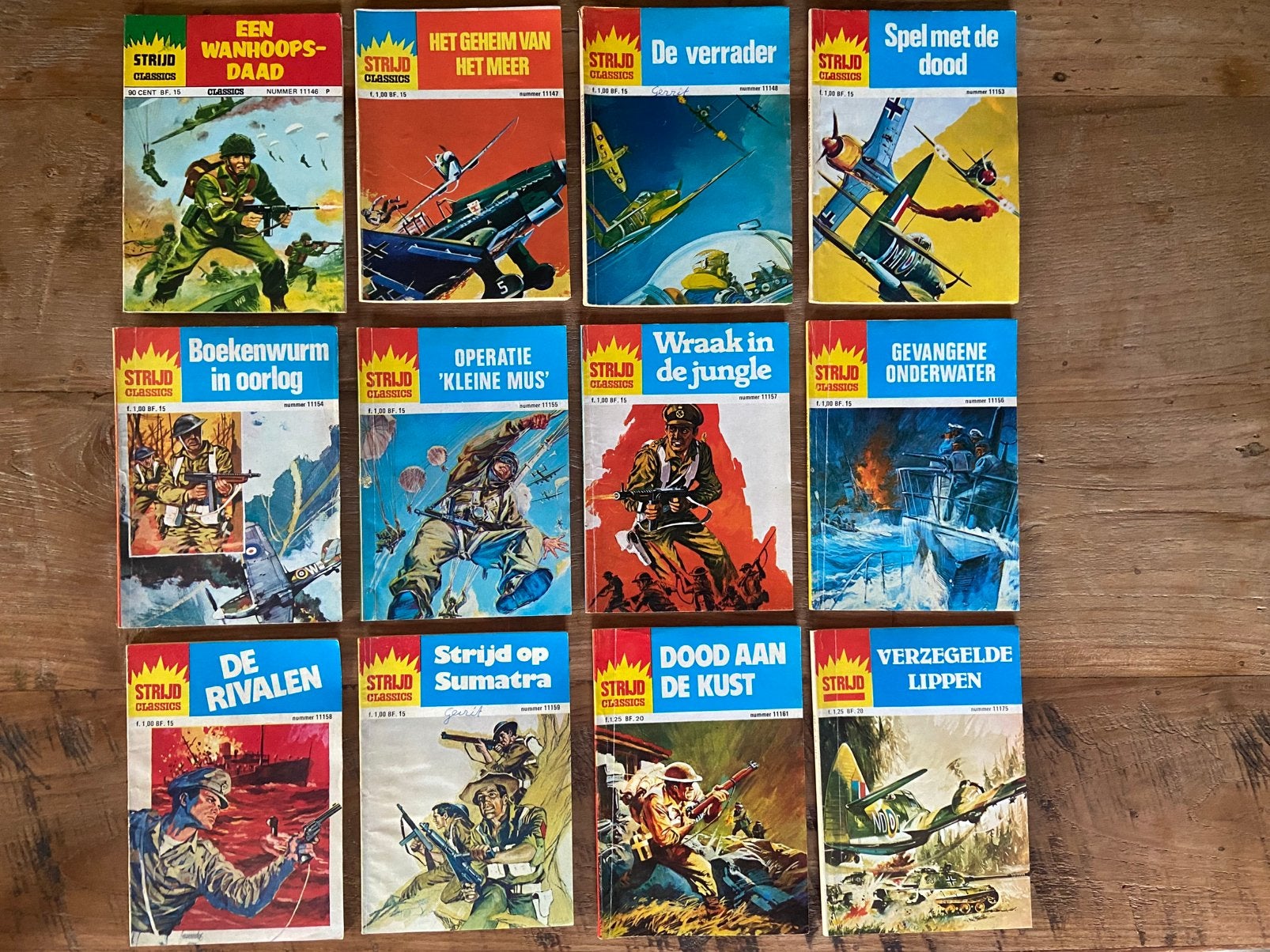 Strijd Classics stripverhalen tweede wereldoorlog, Boeken, Meerdere stripboeken, Ophalen of Verzenden, Gelezen