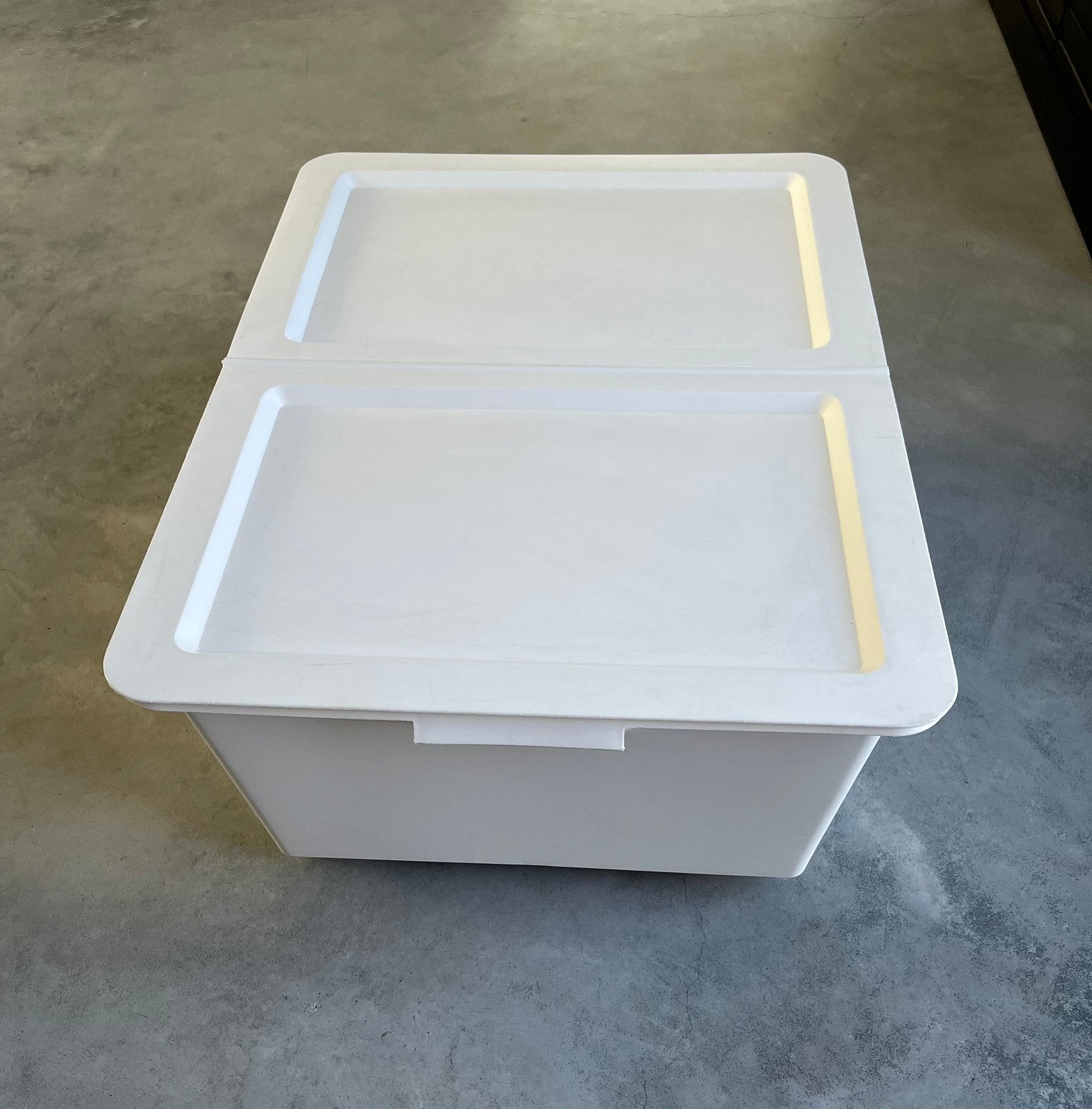 IKEA Slugis opbergbox groot met klapdeksel 73x55x32, Ophalen, Gebruikt, 40 tot 60 cm, 50 tot 75 cm