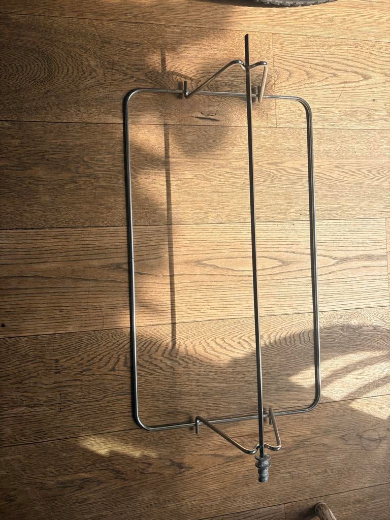 Boretti draaispit, grilhouder en ovenschaalheffers, Ophalen of Verzenden, Gebruikt, 60 cm of meer