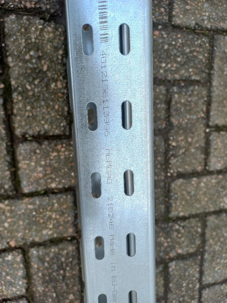 Foto 4 van Stalen kabelgoot 200 mm – 12x 3 meter + 5 deksels